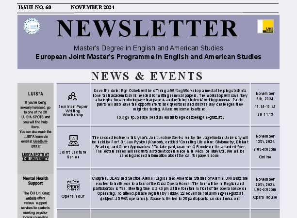 Newsletter November 2024 - Joint Programmes
